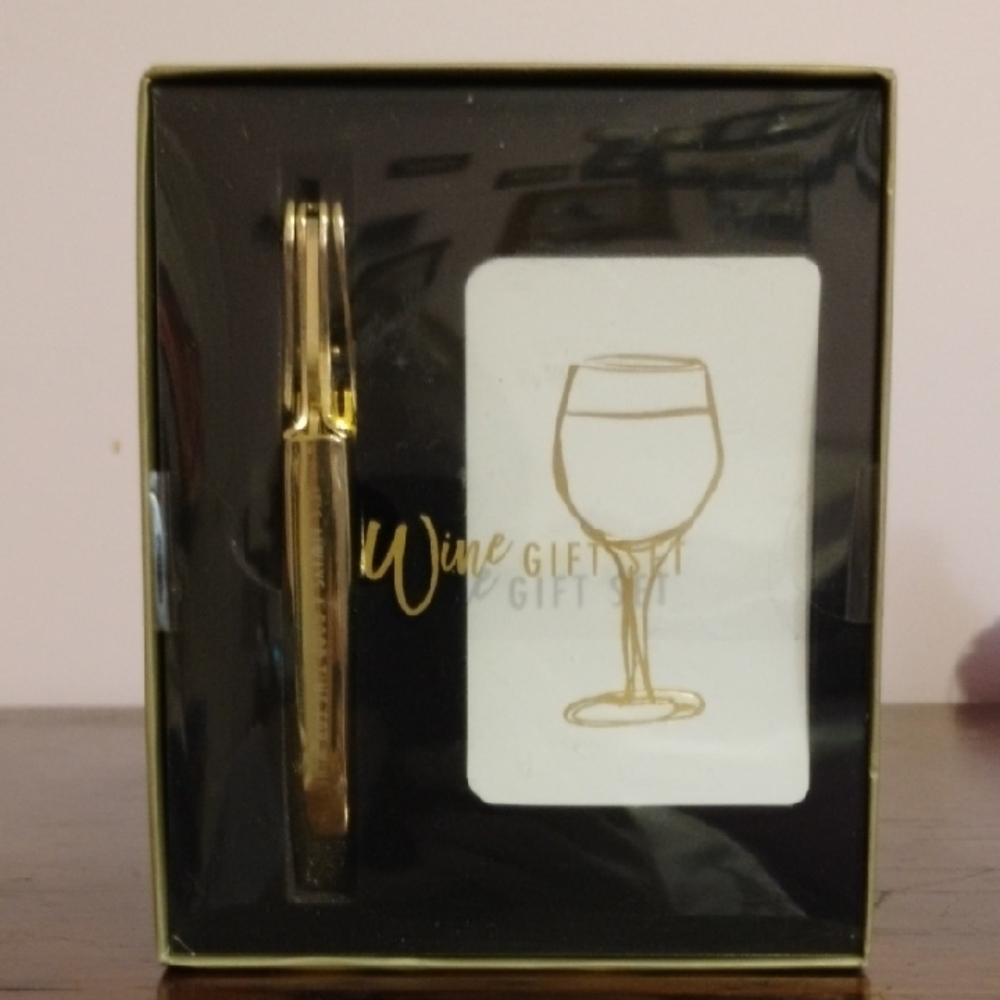 Gold Wine Gift Set